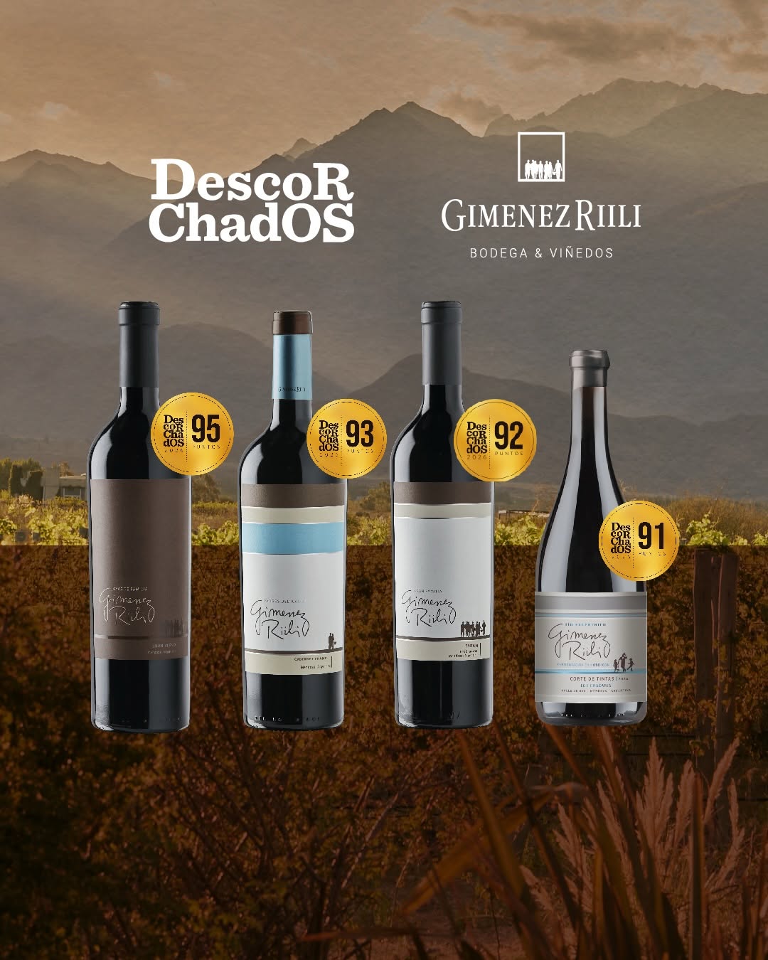 GIMENEZ RIILI BODEGAS Y VI¥EDOS - Instagram Post