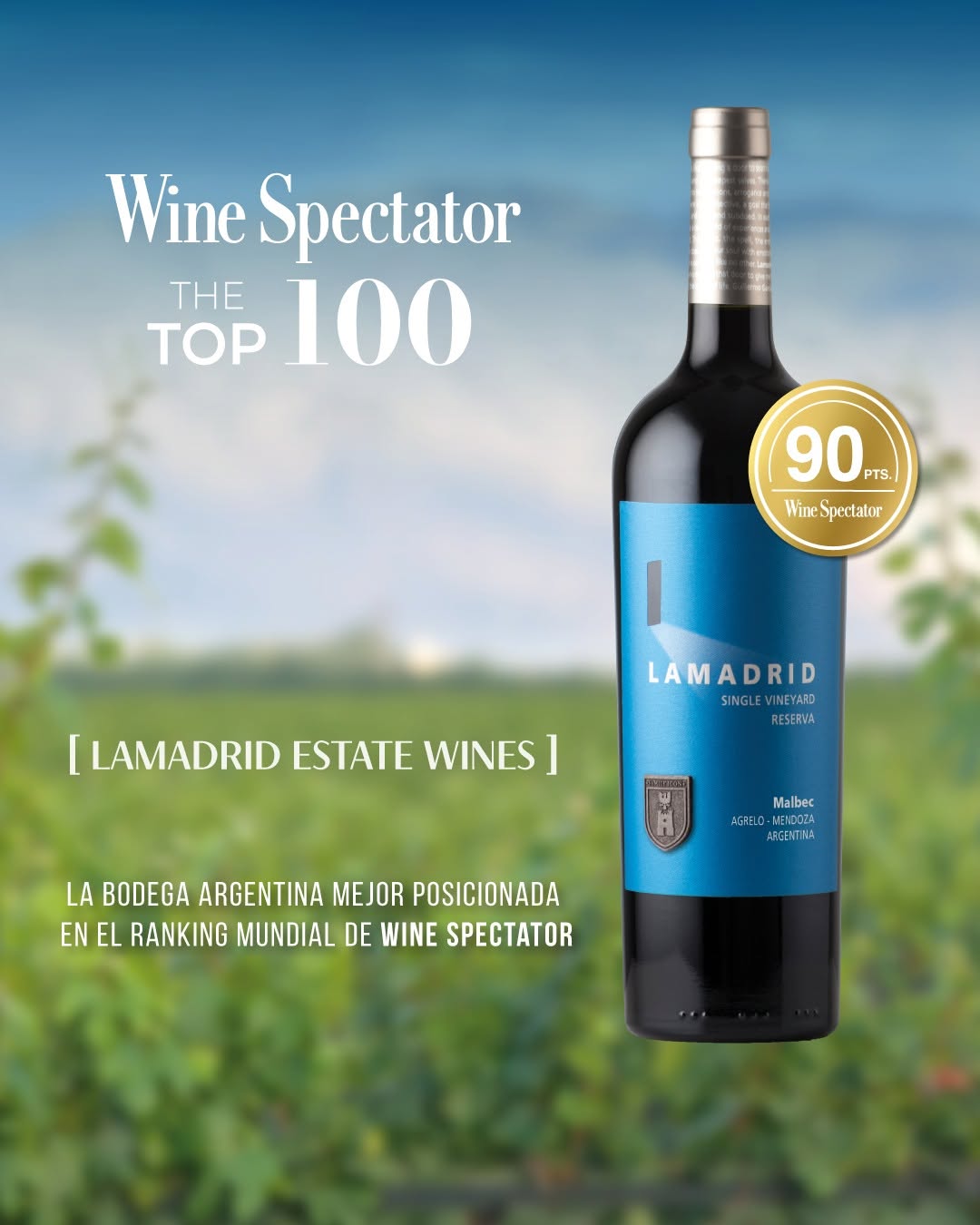 LAMADRID ESTATE WINES - Instagram Post